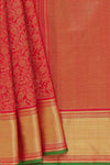 Yaalika - Red Silk Saree : YBP011697