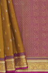 Yaalika - Olive Green Silk Saree : YBP017484