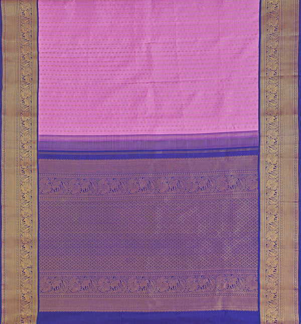 Yaalika - Lilac Silk Saree : YBP011809