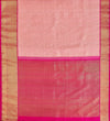 Yaalika - Pastel Pink With Fuchsia Border Silk Saree : YBP012570