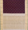 Yaalika - Deep Purple With Cream Pallu Silk Saree : YBP014592