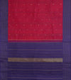 Yaalika - Reddish Purple Silk Saree : YBP015400