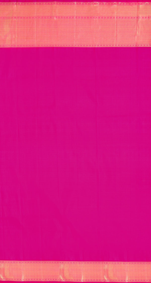 Yaalika - Pastel Pink With Fuchsia Border Silk Saree : YBP012570