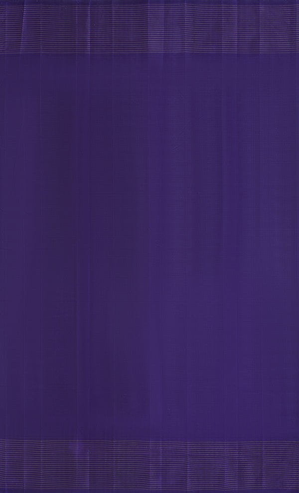 Yaalika - Reddish Purple Silk Saree : YBP015400