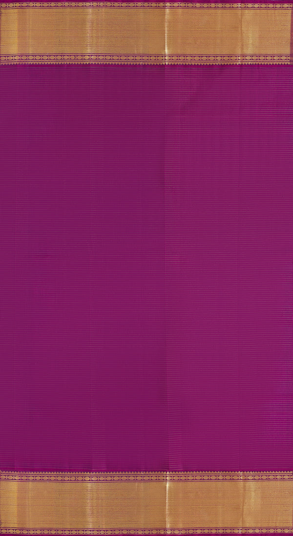 Yaalika - Royal Purple Silk Saree : YBP014464