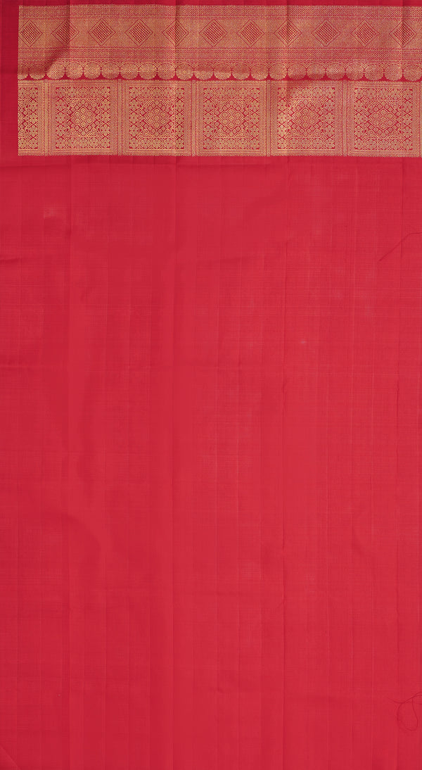 Yaalika - Red Tissue Silk Saree : YBP014993