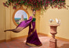 Yaalika - Deep Purple Silk Saree : YBP013826