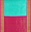 Yaalika - Light Sea Green Silk Saree : YBP016054